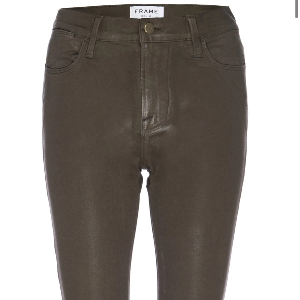 Le Skinny De Jeanne Coated -- Military Coated - Picture 4 of 5
